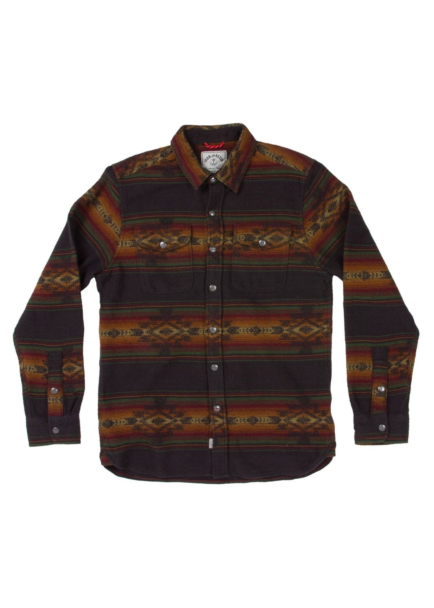Iron & Resin Klamath Flannel Shirt Home